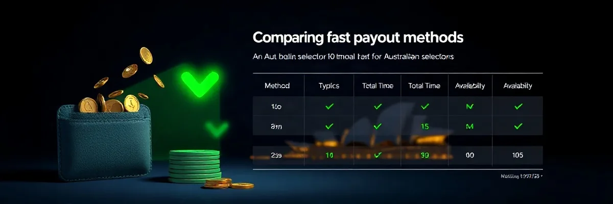 instant withdrawal casino australia in Australia — Comparing Fast Payout Methods for Australian Players